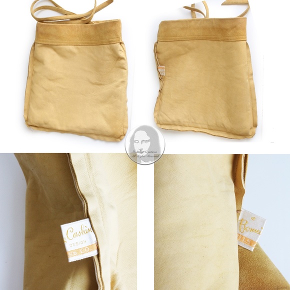 Bonnie Cashin for Sills Bag Hat Suede Leather Accessory Rare Vintage 60s Mod OS main image 7